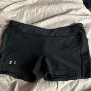 Under armor black spandex shorts size Xs